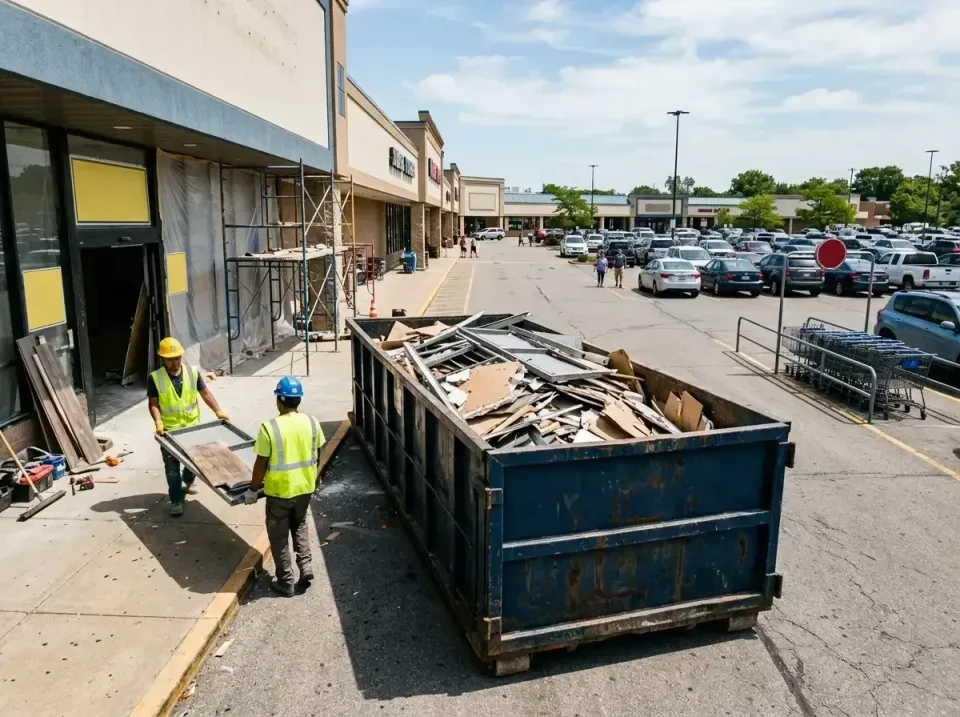 retail-store-renovation-debris-003 — frequently asked questions, Roll-off Dumpster Rentals in Lake Station, IN